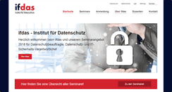 Desktop Screenshot of ifdas.de